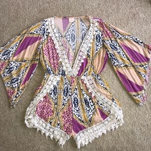 Mura Boutique deep v romper